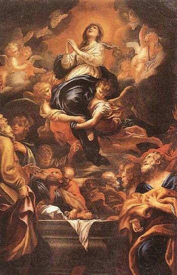 PIOLA, Domenico Assumption of the Virgin Spain oil painting art